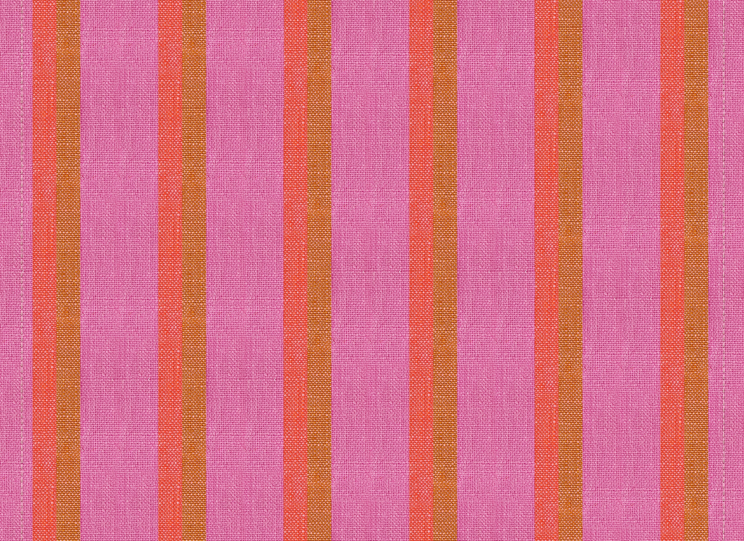 Jolie Toweling-Apron Stripe Pink